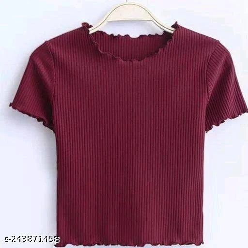 NEW STYLISH HALF SLEEVE PICO TOP FOR GIRLS WOMEN
